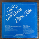 Elton John ‎- Get Up And Dance - PROMO Blue LP Vinyl - Used