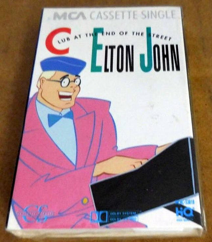Elton John - Club At The End Of The Street (Cassette single -NEW)