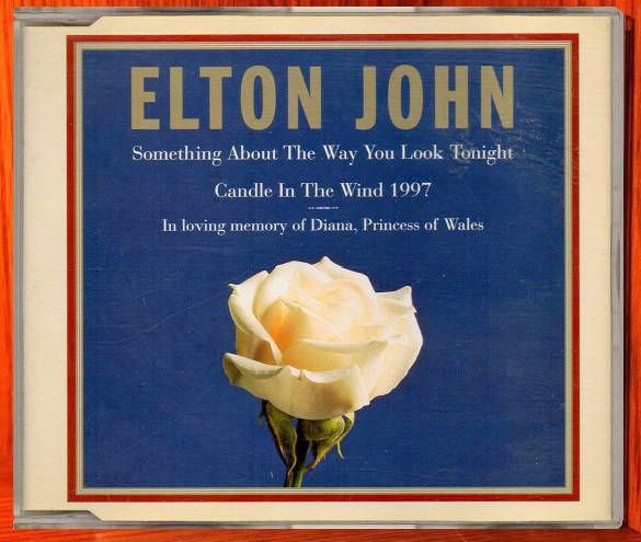 Elton John - Candle In The Wind 1997 (Import CD single) Used