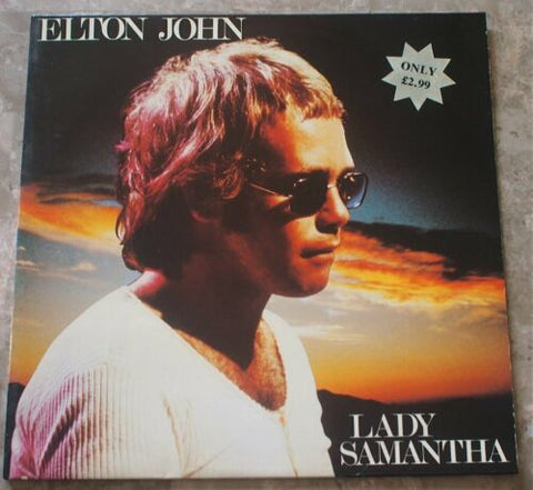 Elton John - Lady Samantha (UK Import) LP Vinyl B-side Collection- used