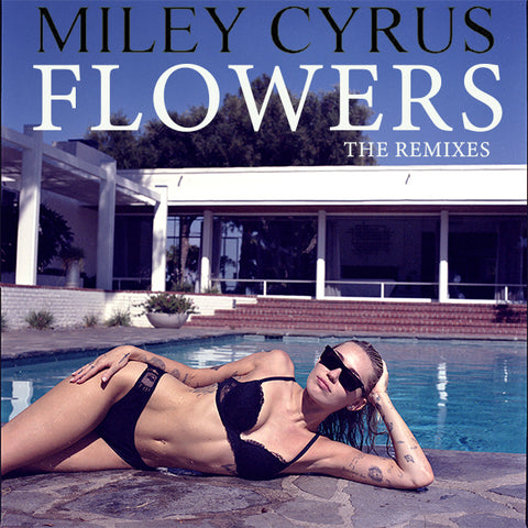 Miley Cyrus - FLOWERS (The Remixes) - DJ Import CD single