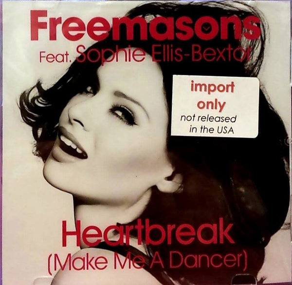 Freemasons ft. Sophie Ellis-Bextor - Heartbreak (Make Me A Dancer) - IMPORT CD Maxi-single