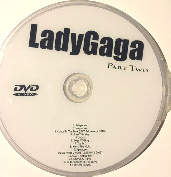 Lady Gaga - Video Collection part 2 DVD