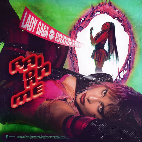 Lady GaGa ft: Ariana Grande - Rain On Me (The Remixes) CD Single - DJ