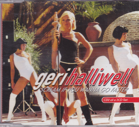 Geri Halliwell - Scream If You Wanna Go Faster (Remixes) Import CD single Pt.2 - Used