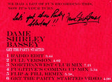 Shirley Bassey -Get This Party Started CD Single, Remixes Limited Collector's Edition