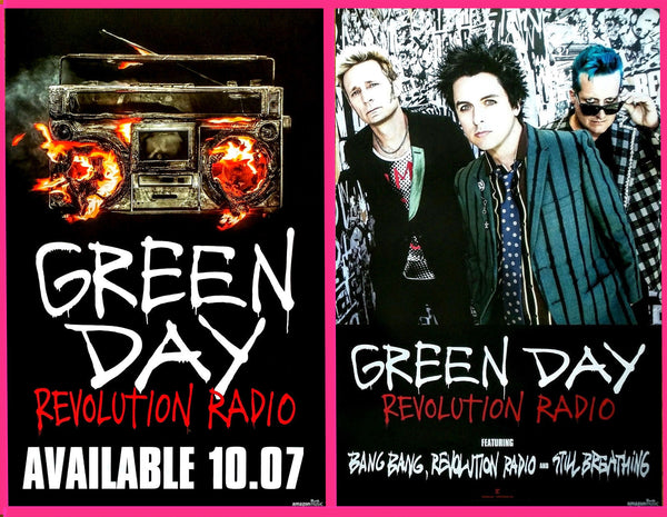 Green Day Promo Poster "Revolution Radio"