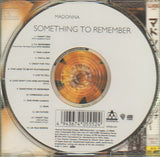 MADONNA -  Something To Remember (First Pressing, rare packaging) CD - Used