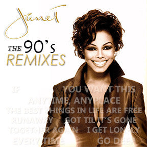 Janet Jackson Lost 90's Mixes  - CD