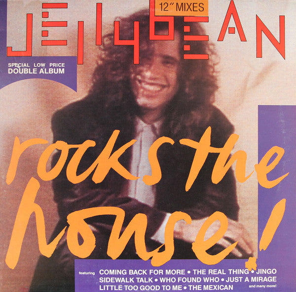 Jellybean  - Rock The House - 2xLP 12" remix Vinyl (Used)