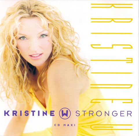 Kristine W - Stronger / Clubland (USA Maxi CD single) used