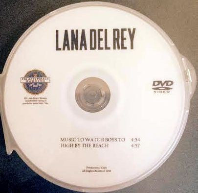 Lana Del Rey - 2 Music Videos DVD (NTSC)