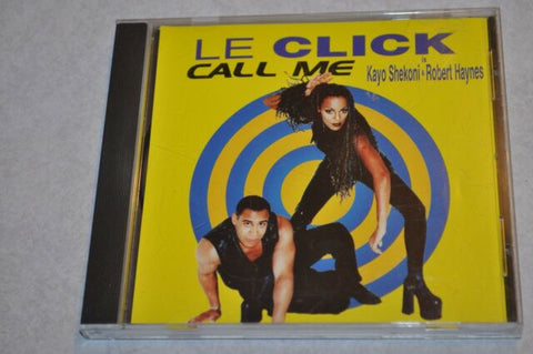 Le Click - Call Me (CD single) 2 track - Used