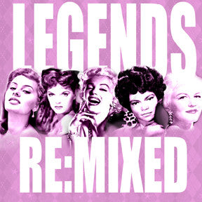 Legends REMIXED -Iconic Various Artist (SALE) CD : Elvis, Marilyn, Peggy Lee, Eartha, Nina Simone, Billie ++