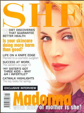 Madonna - SHE Magazine Feb. 1997