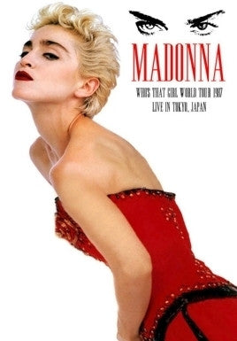 MADONNA Who's That Girl LIVE JAPAN DVD