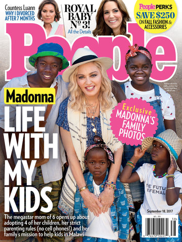 Madonna - People Magazine - Life with my Kids - 2017