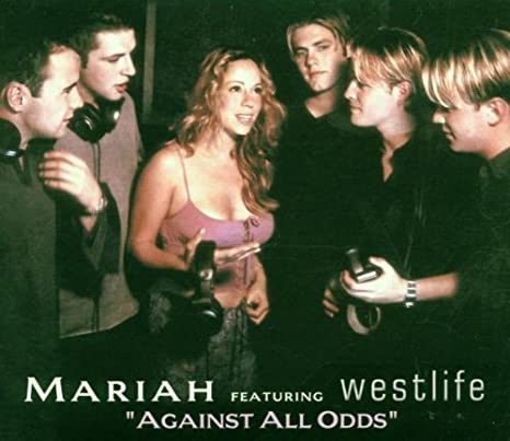 Mariah Carey ft: Westlife : Against All Odds (Import CD single) Used VG+