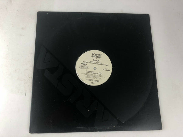 Snap! ft: Niki Haris - Do You See The Light (Looking For) 12" Lp Vinyl 1993