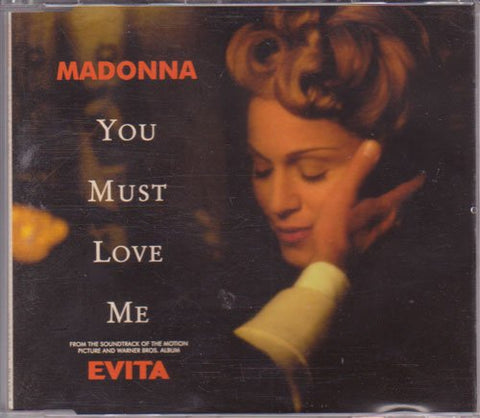 Madonna You Must Love Me (IMPORT) CD single