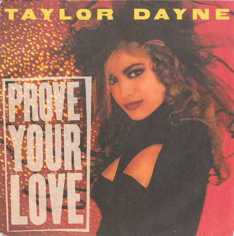 Taylor Dayne - Prove Your Love 12" remix LP Vinyl - Used