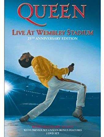 QUEEN - LIVE at Wembley Stadium DVD (double disc) - Used