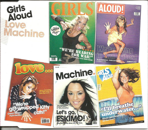 Girls Aloud -- Love Machine (Import CD single) Used