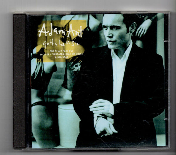 Adam Ant - Gotta Be A Sin '95 CD1 Single-- Used