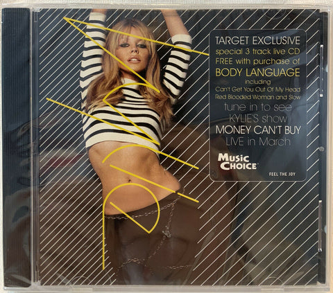 Kylie Minogue - Special 3 track LIVE CD single (Target Exclusive) -Used