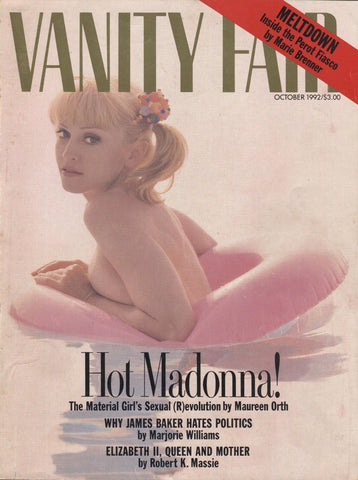 Madonna 1992 Vanity Fair Magazine