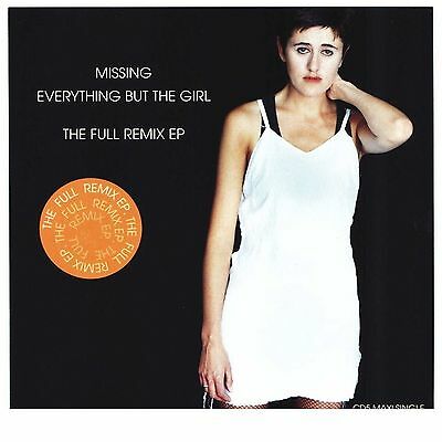 Everything But The Girl (EBTG) Missing: The Full Remix EP  - US maxi remix CD single - Used
