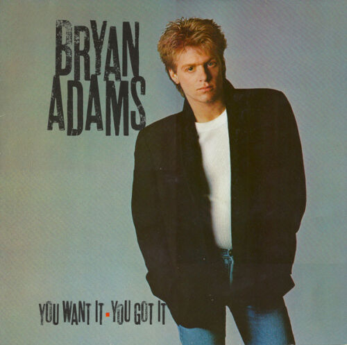 Bryan Adams You Want It - You Got It  LP Vinyl - used
