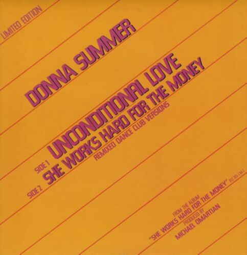 donna summer -- Unconditional Love Limited Edition 12'" LP Vinyl -- Used