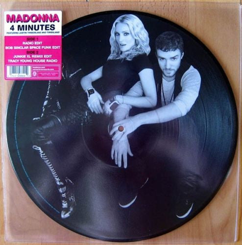 MADONNA \"4 MINUTES\" \"MUSIC\" ピクチャーレコード2枚 Madonna, Justin Timberlake - 4 Minutes [Vinyl] - Amazon.com