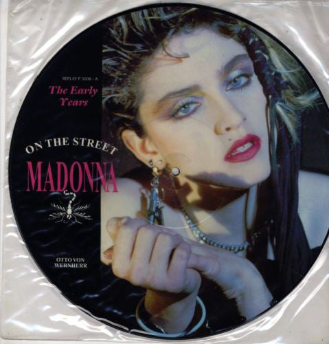 Madonna (Picture Disc) ON THE STREET - LP VINYL