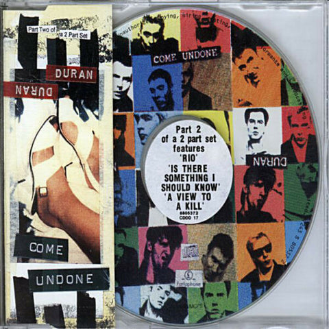 Duran Duran - Come Undone  Pt 2 (Import CD single) used