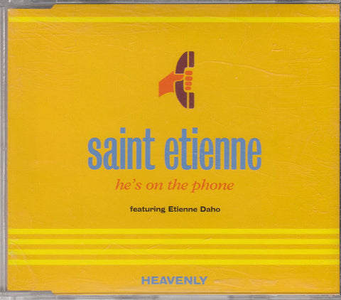 saint etienne - He's On The Phone (UK CD single) Used