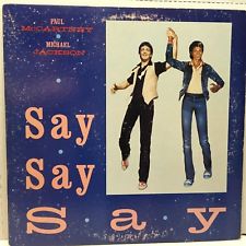 Michael Jackson & Paul McCartney - Say Say Say 12"