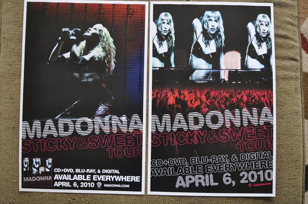 Madonna  -Sticky and Sweet Promotional Poster 11x17