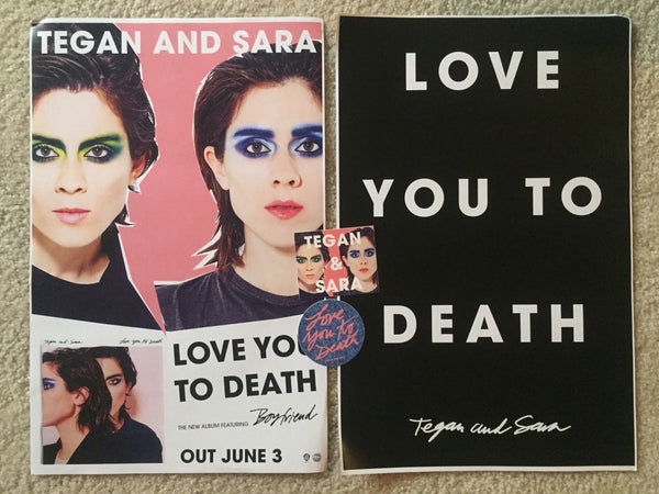 Tegan and Sare  - Promotional items: Poster / stickers