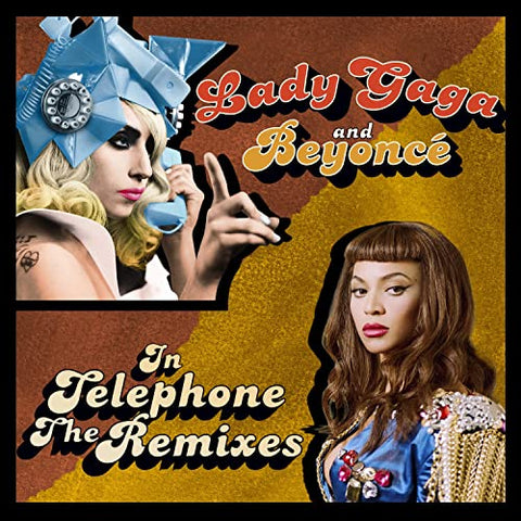 Lady GaGa ft: Beyonce - TELEPHONE (The Remixes) US Maxi CD single - New