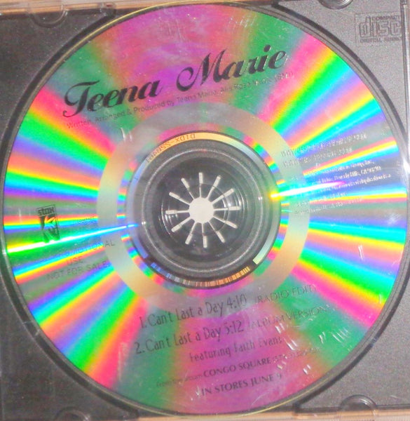 Teena Marie - Can't Last A Day (Promo CD)
