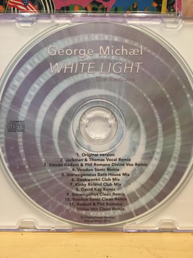George Michael - White Light (Remix EP) DJ 11 single – borderline MUSIC