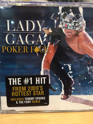 Lady Gaga - Poker face (UK CD single) 2 track w/ exclusive remix