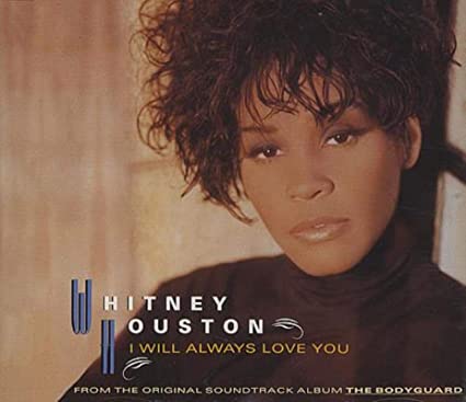Whitney Houston - I WILL ALWAYS LOVE YOU (CD single) Used